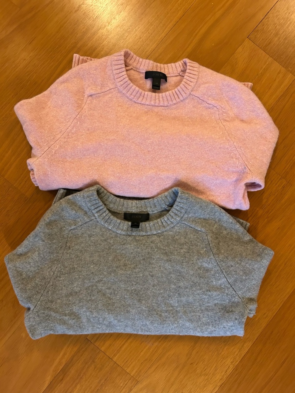 Bundle of 2 J Crew Sweaters 100% Wool Womens Size XS